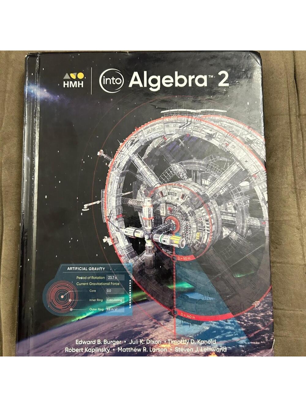 HMH Into Algebra 2 Textbook - Black Cover